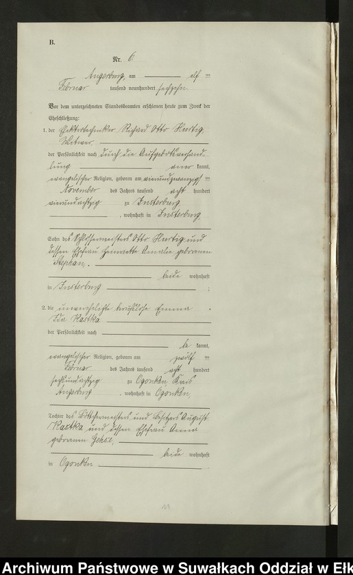 image.from.unit.number "[Heirats = Register (Neben = Register) Standesamt Angerburg einschl. der Bezirke Prinowen, Gr. Strengeln und Kehlen Kreis Angerburg]"