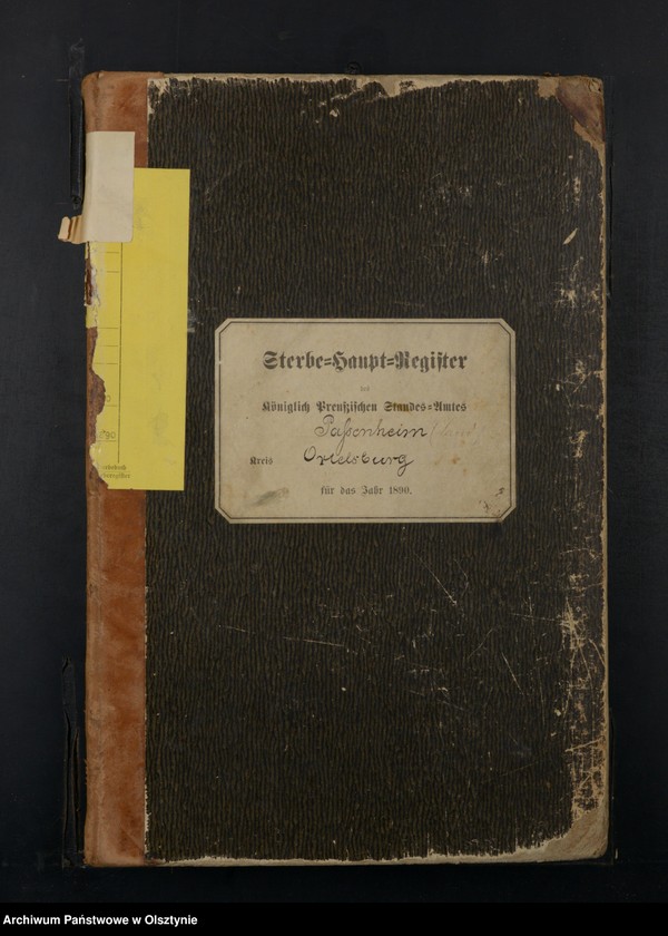 image.from.unit.number "Sterbe-Haupt-Register Nr 1 - 205"