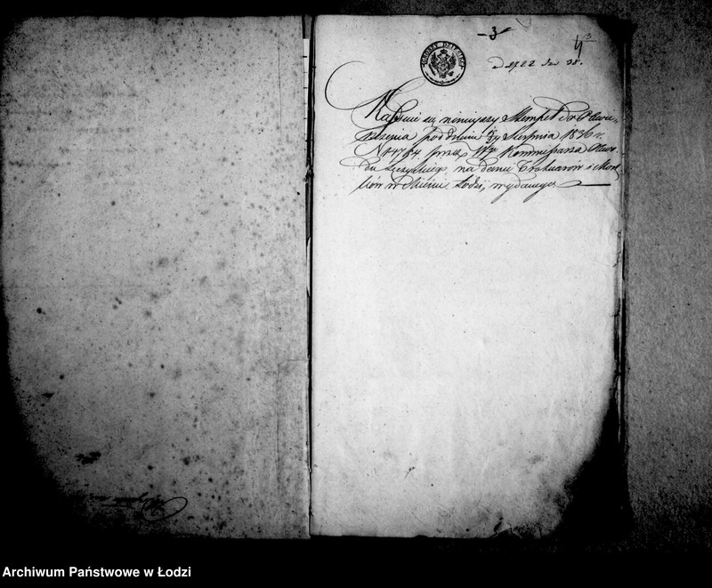 Obraz 8 z jednostki "Akta tyczące się regulacji i melioracji miasta Łodzi"