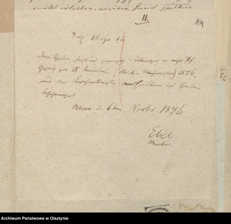 image.from.unit.number "Beläge zur Jahres Rechnung der Kirche zu Rhein für das Jahr 1846"