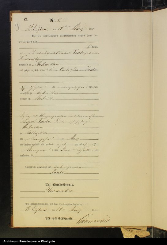 image.from.unit.number "Sterbe-Neben-Register Nr 1 - 28"