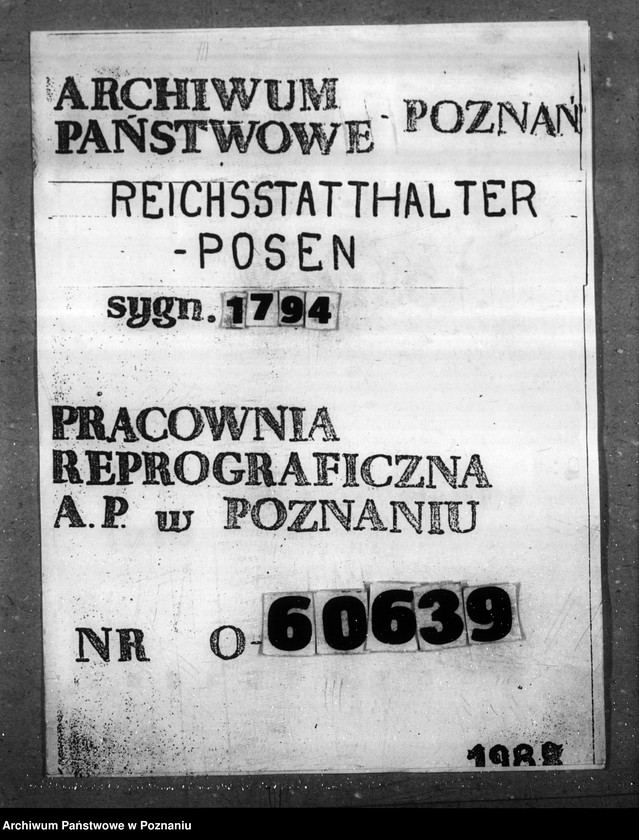 Obraz 1 z jednostki "Zuschüsse aus Reichsmitteln für Sondermassnahmen in Hohensalza (Inowrocław), Warthbrücken (Koło). Neubau einer festen Brücke."