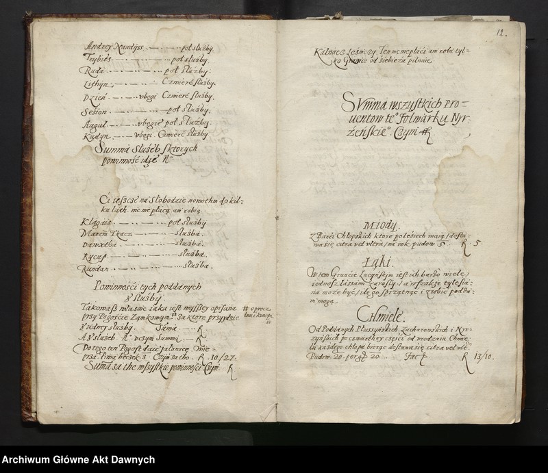 image.from.unit.number "Rewizya Inflatska dotycząca starostwa Lais i Felińskiego oraz Zamkow różnych ... Lucyn, Taurus, Wandel, Kircholm, Lenowarth, Kokenhausen, Lais, Aszkarod, Rzeczyca, Felin, Helmeth ci Dóbr do Zamku Dynemburskiego ... ."