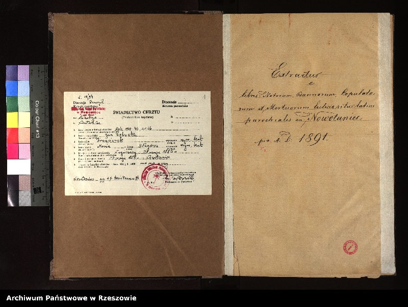 image.from.unit.number "Księga urodzeń, małżeństw i zgonów dla miejscowości Nowotaniec, Nadolany, Nagórzany, Pielnia, Wola Sękowa, Wola Jaworowa, Puławy"