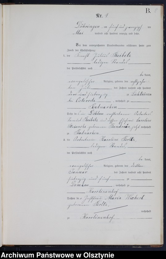 image.from.unit.number "Heiraths-Neben-Register Nr 1 - 21"