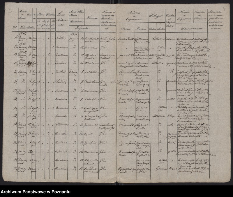 Obraz 4 z jednostki "Spis urodzeń"