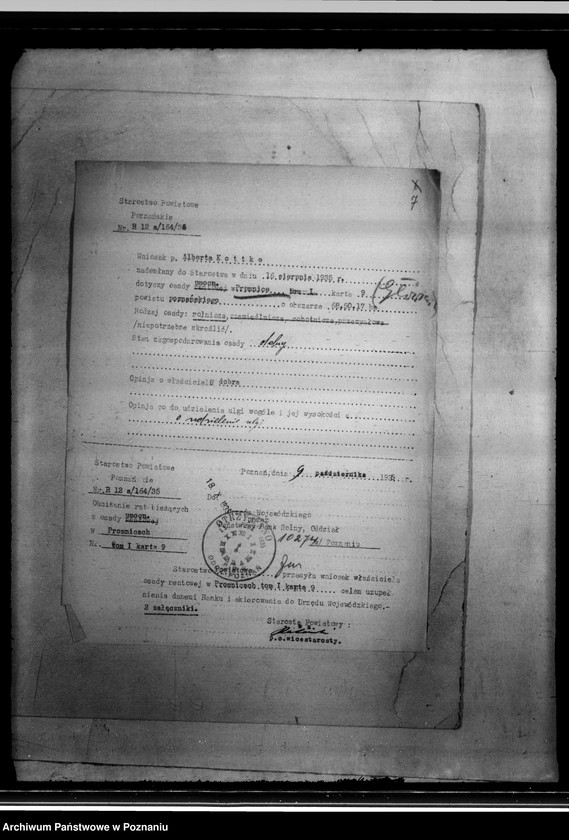 Obraz 11 z jednostki "/Wnioski właścicieli nieruchomości gruntowych w Pobiedziskach o umorzenie rat rentowych"