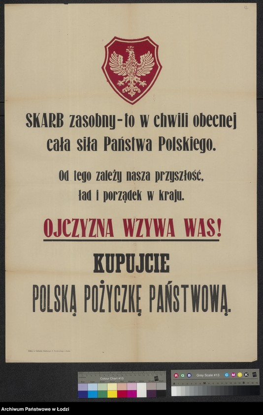 Obraz 1 z jednostki "[Odezwa Ministerstwa Skarbu w sprawie zakupu Polskiej Pożyczki Państwowej]"