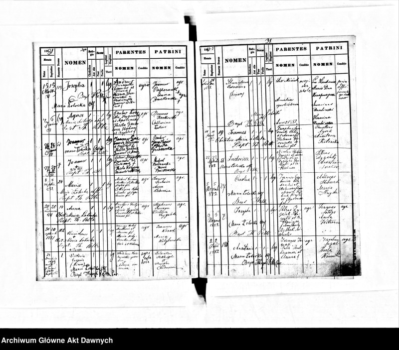 image.from.unit.number "Parafia: Baworów. Dekanat: Tarnopol. Księga metrykalna urodzeń tylko dla wsi Skomorochy. Tom II."