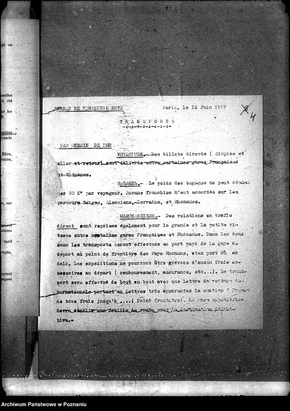 Obraz 8 z jednostki "Territoires Rhenans [korespondencja polskiego przedstawiciela handlowego Derezińskiego]"