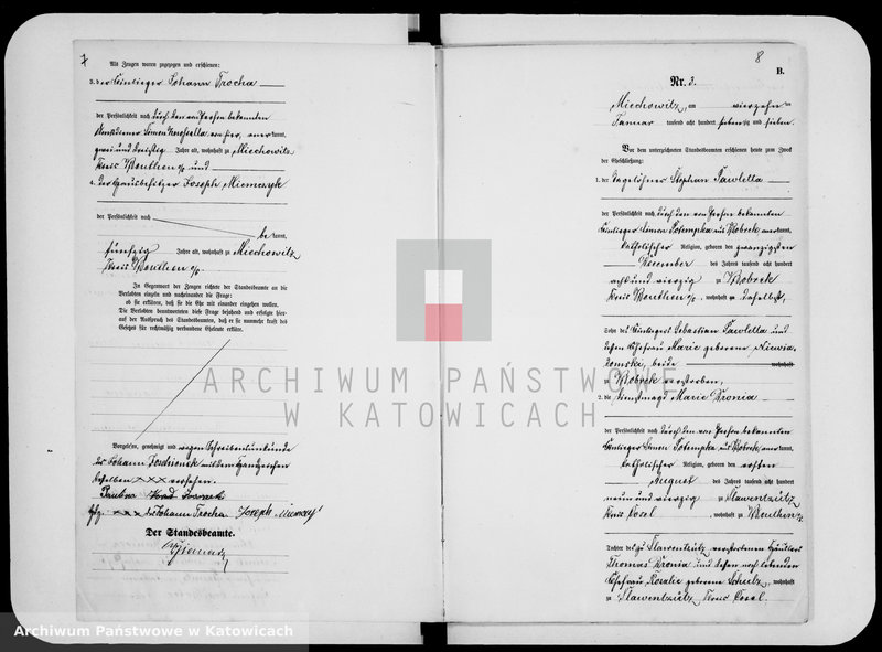 image.from.unit.number "Księga małżeństw za rok 1877 [nr 1 - 56]"