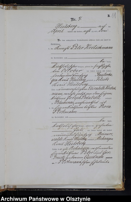 image.from.unit.number "Heiraths-Haupt-Register Nr 2 - 29"