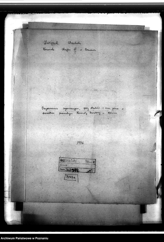 image.from.unit.number "Przyrzeczenia organizacyjne, spisy strzelców i inne pisma o charakterze personalnym Komendy Powiatowej w Koninie"