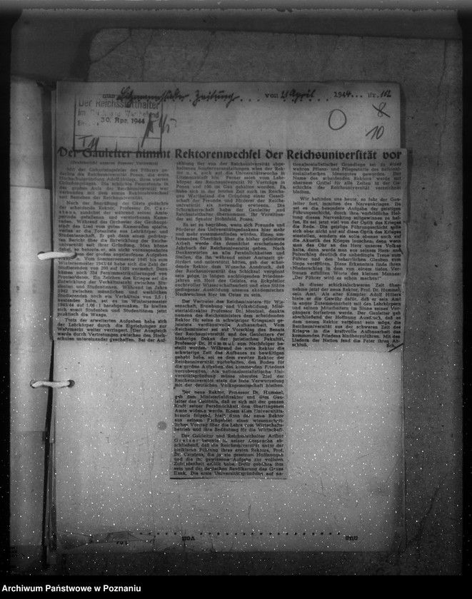 Obraz 15 z jednostki "Wycinki prasowe dotyczące Kraju Warty"