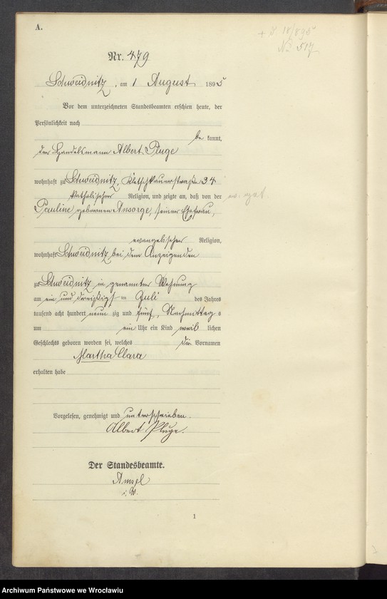 image.from.unit.number "Księga urodzeń USC Świdnica (Schweidnitz) 1895 t. 02"