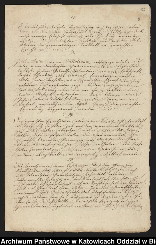 image.from.unit.number "[1. Korespondencja arcyksiężnej Marii Teresy Habsburg z władzami kościelnymi w sprawie uzyskania zezwolenia na odprawianie Mszy Świętej w kaplicy zamkowej 1905-1912, 2. Kopia fragmentu traktatu wiedeńskiego z 3 maja 1815 roku]"