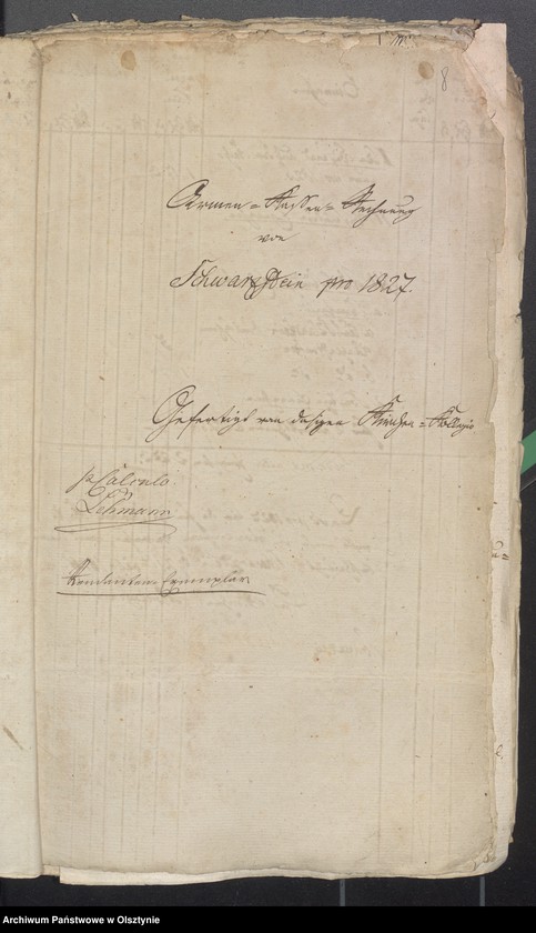 image.from.unit.number "Armen-Kassen-Rechnung von Schwarzstein"