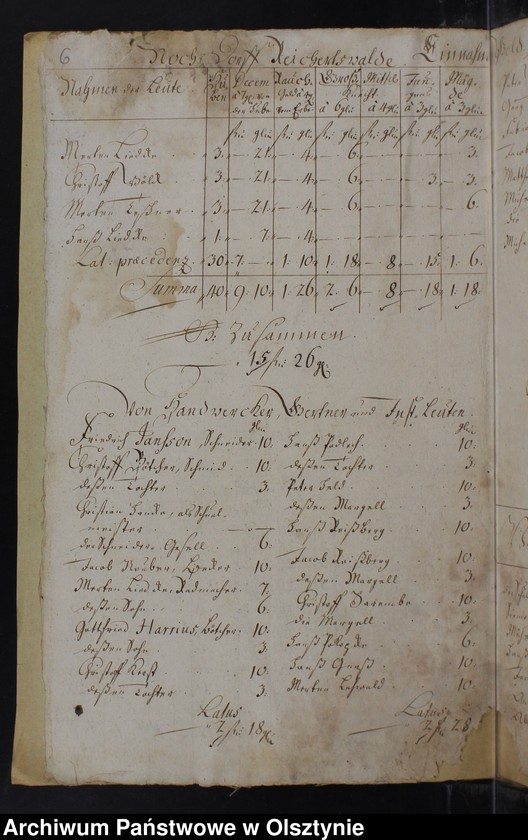 image.from.unit.number "Jahr Rechnung der Silberbachschen Kirchen"