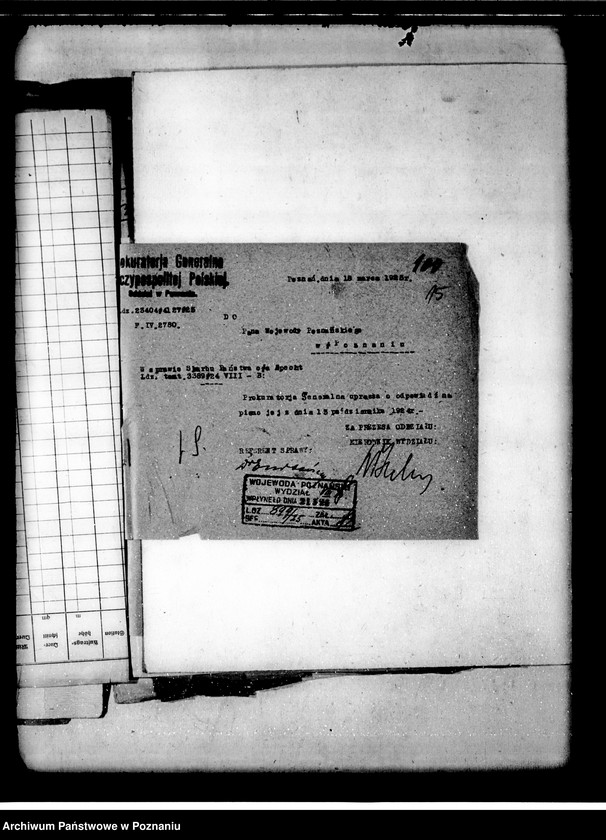 Obraz 19 z jednostki "/Przewłaszczenie parceli M. Spechtowej z Romanowa/"