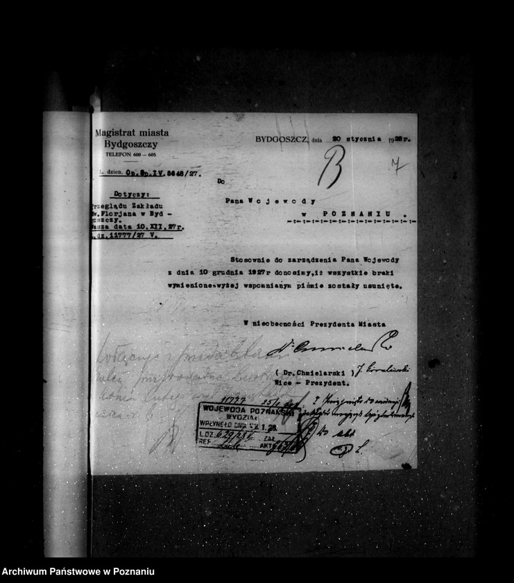 Obraz 11 z jednostki "Sierociniec przy Zakładzie św. Floriana w Bydgoszczy"