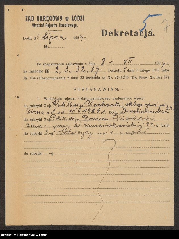 Obraz 9 z jednostki "Polikarp Piechocki- sklep kolonialno-spożywczy"