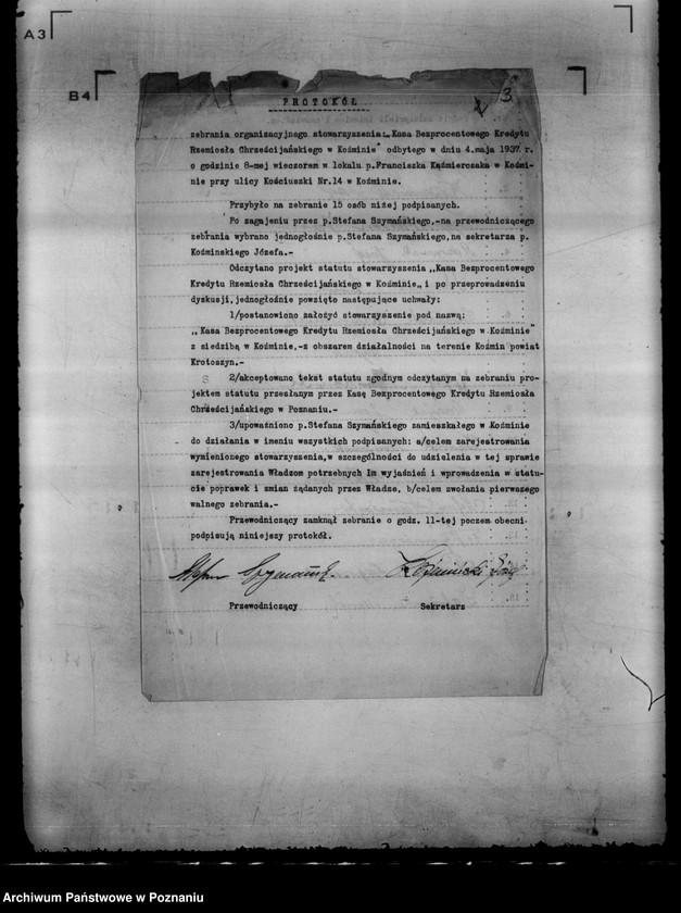 image.from.unit.number "/ Kasa Bezprocentowego Kredytu Rzemiosła Chrześcijańskiego w Koźminie/"