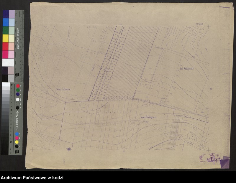 Obraz 1 z jednostki "Plan miasta Łodzi Sekcja NW 63"