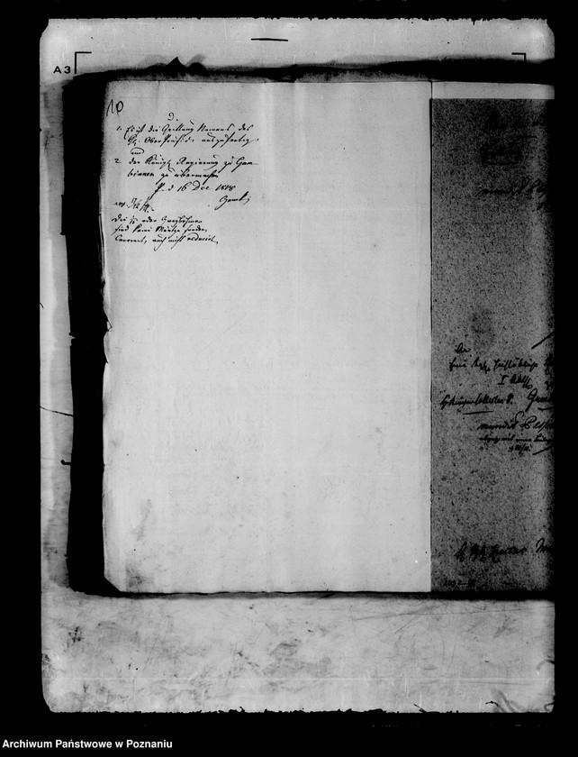 Obraz 15 z jednostki "Die Ausschreibung einer allgemeinen Kirchenkollekte zur Vollendung des Baues der abgebrannten evangelischen Kirche zu Brätz /Brójce/."