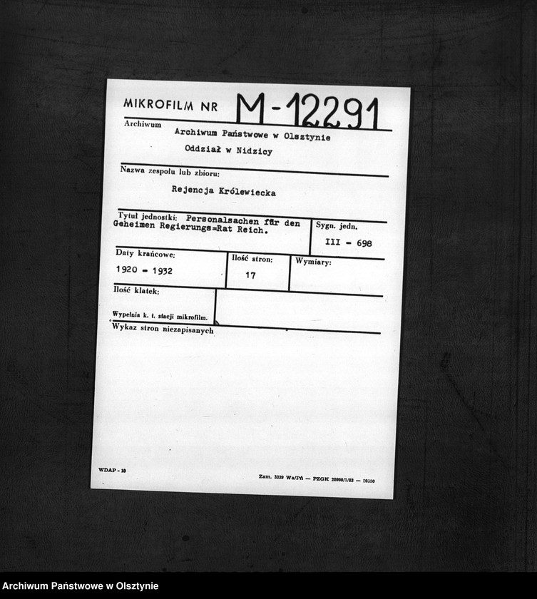 image.from.unit.number "Personal-Akten für den Geheimen Regierungs-Rat Reich [Gustav Friedrich Albert]"