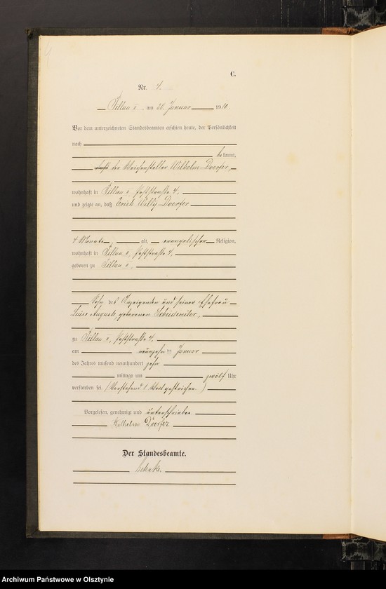 image.from.unit.number "Sterbe-Haupt-Register Nr 1 - 76 i 1 - 82"