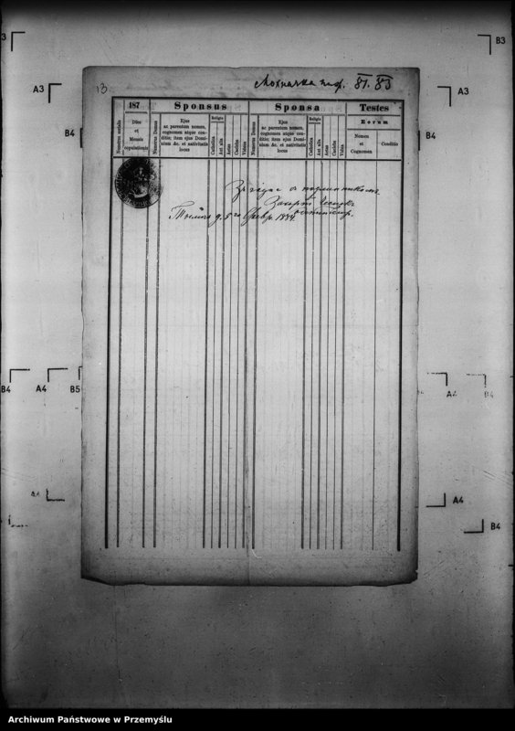 image.from.unit.number "[Kopie ksiąg metrykalnych parafii Mochnaczka Niżna z filią Mochnaczka Wyżna (dekanat Muszyna)]"