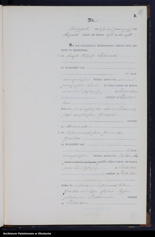 image.from.unit.number "Heiraths-Neben-Register Nr 1 - 16"