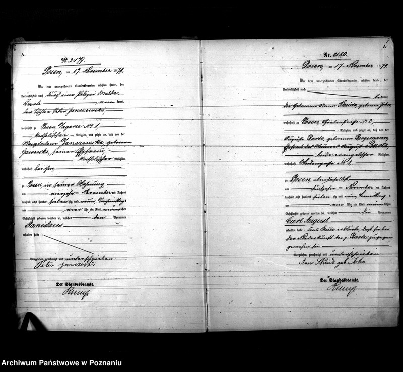 Obraz 6 z jednostki "Księga urodzeń t. V"