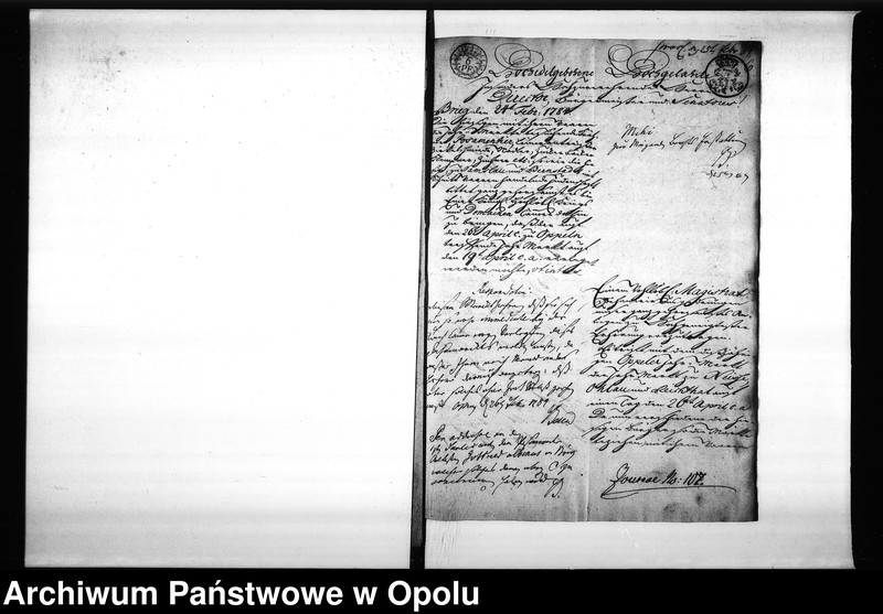 Obraz 9 z jednostki "Acta des Magistrats zu Oppeln von den Ein und resp: [respektive] abgesandten Bekantmachungen wegen Abänderung und Verlegung der Jahrmarckttage in den schlesischen Städten"