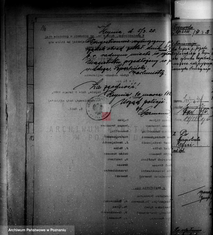 Obraz 20 z jednostki "Członkowie magistratu miasta Kcyni"