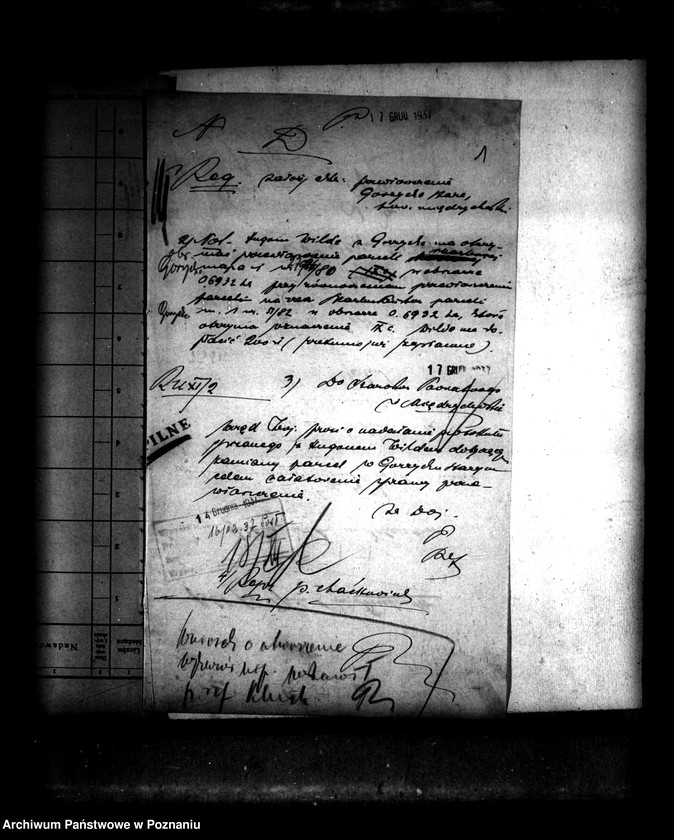 Obraz 5 z jednostki "Sprawy przewłaszczeniowe majątku Gorzycko-Stare powiatu międzychodzkiego"