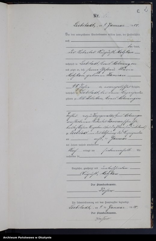 image.from.unit.number "Sterbe-Neben-Register Nr 1 - 53"