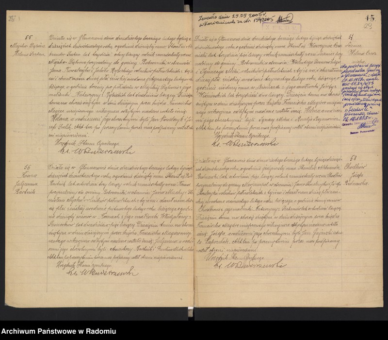 image.from.unit.number "Urząd Stanu Cywilnego w Głowaczowie Akta urodzeń, małżeństw, zgonów 1919 rok"