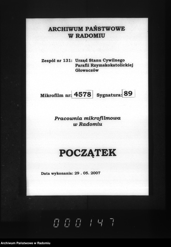 image.from.unit.number "[Duplikat akt urodzonych, zaślubionych i zmarłych parafii Głowaczów za 1899 r.]"