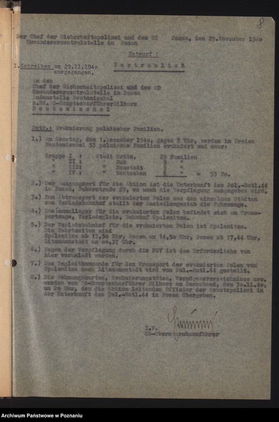 Obraz 11 z jednostki "Posen - Stadt - Evakuierung"