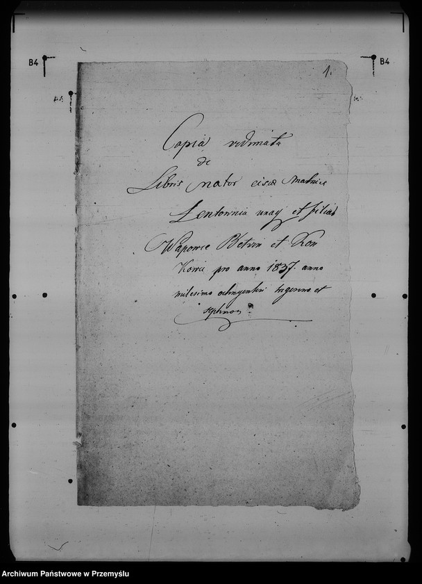 image.from.unit.number "[Kopie ksiąg metrykalnych parafii Wapowce z filiami Bełwin, Kuńkowce, Łętownia (dekanat Przemyśl)]"