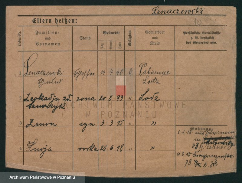 Obraz 10 z jednostki "Len - Lenżyk (Lę..)"