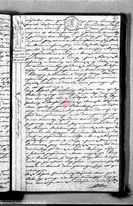 image.from.unit.number "Księga Aktów Zaślubionych Urzędnika Stanu Cywilnego Gminy Liszkowskiey od 1- go stycznia 1822 roku"
