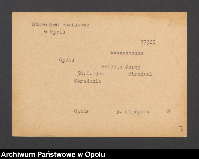 Obraz 4 z jednostki "Schammerau (Schammerwitz), Krs. Ratibor"