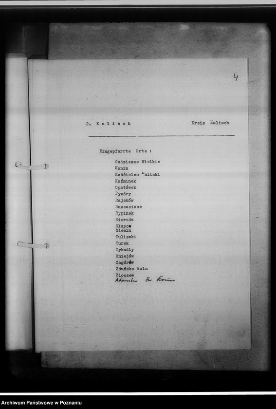 Obraz 8 z jednostki "Orthodoxe. Kirchenbücher im Warschauer Konsistorium"