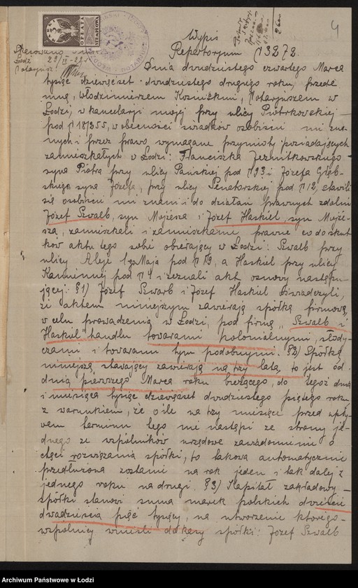 image.from.unit.number "Szwalb i Chaskiel- sprzedaż towarów kolonialnych"