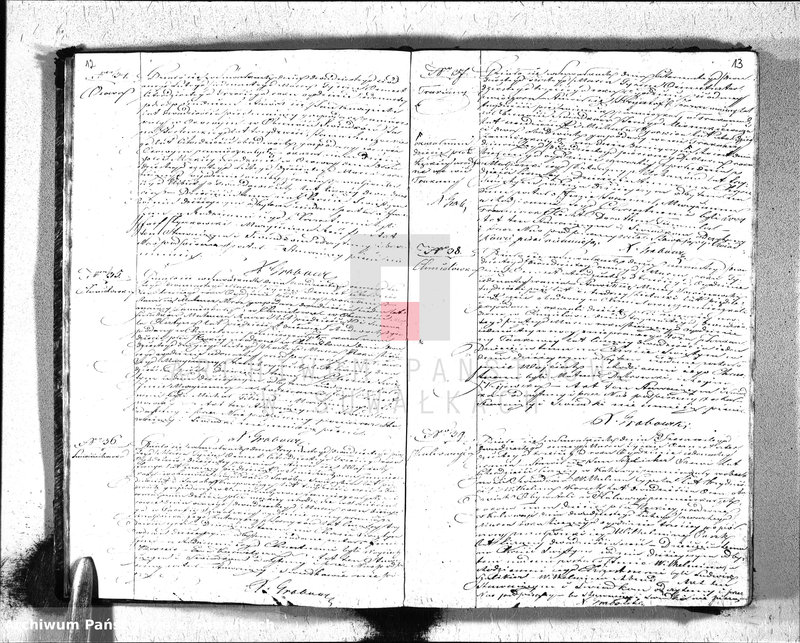 Obraz 9 z jednostki "Duplikat ksiąg metrycznych Parafij Ewangelickiey Suwałki za rok 1843."