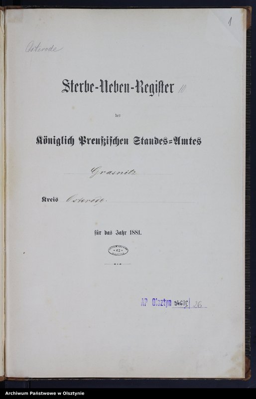 image.from.unit.number "Sterbe-Neben-Register Nr 1 - 25"