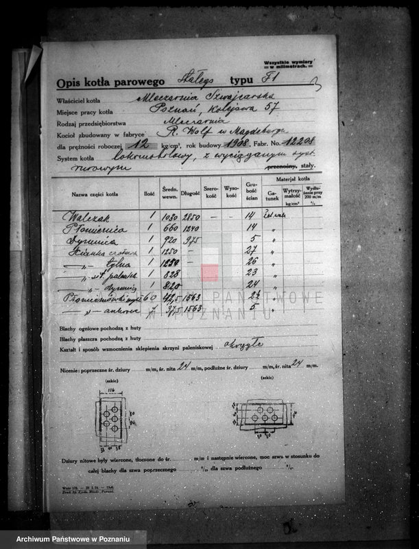 Obraz 7 z jednostki "Młyn i olejarnia we wsi Ruda pow. obornicki, własność. L. Rosochowicz nr woj. 2461"
