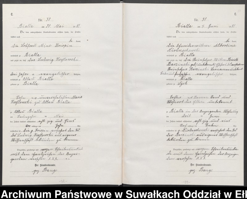 image.from.unit.number "[Sterbe-Haupt-Register des Königlich Preussischen Standes-Amtes Bialla Kreis Johannisburg]"